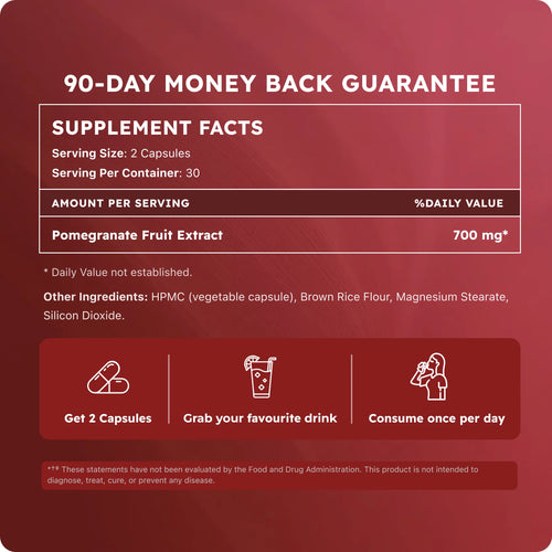 Alevia Pomegranate Extract Capsules